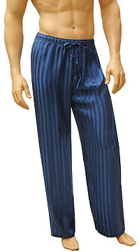 Silk Stripe Jacquard PJ Bottom (M411JS)