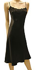 Clearance Midnight in Satin Full Slip (SBL7)
